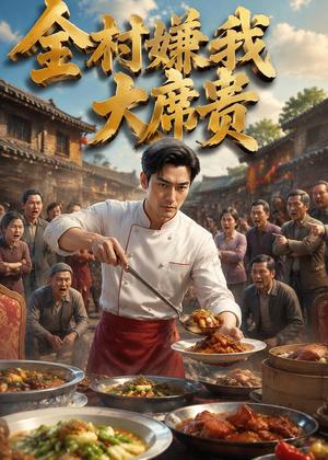 《全村嫌我大席贵(41集)AI短剧(夸克网盘)》短剧封面