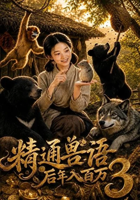 精通兽语后年入百万3 《精通兽语后年入百万3》短剧封面