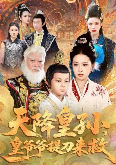 《天降皇孙,皇爷爷提刀来救(90集)梅瑞滢&李仲桓》短剧封面