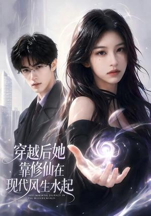 《穿越后她靠修仙在现代风生水起(71集)(夸克网盘)》短剧封面