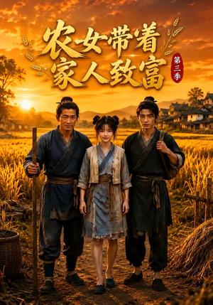 《农女带着家人致富第三季（69集）（夸克网盘）》短剧封面