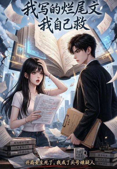 《我写的烂尾文我自己救(58集)(百度网盘)》短剧封面