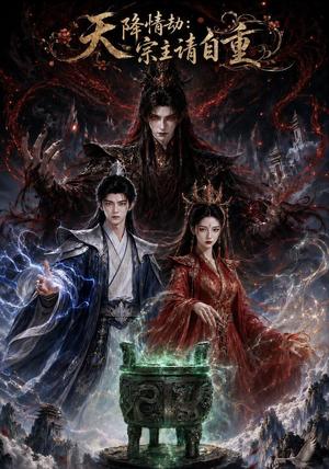 《天降情劫:宗主请自重(80集)(夸克网盘)》短剧封面