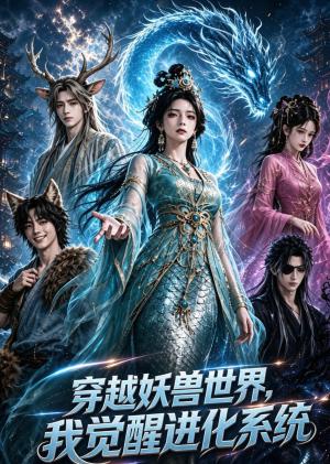 《穿越妖兽世界，我觉醒进化系统（64集）（夸克网盘）》短剧封面