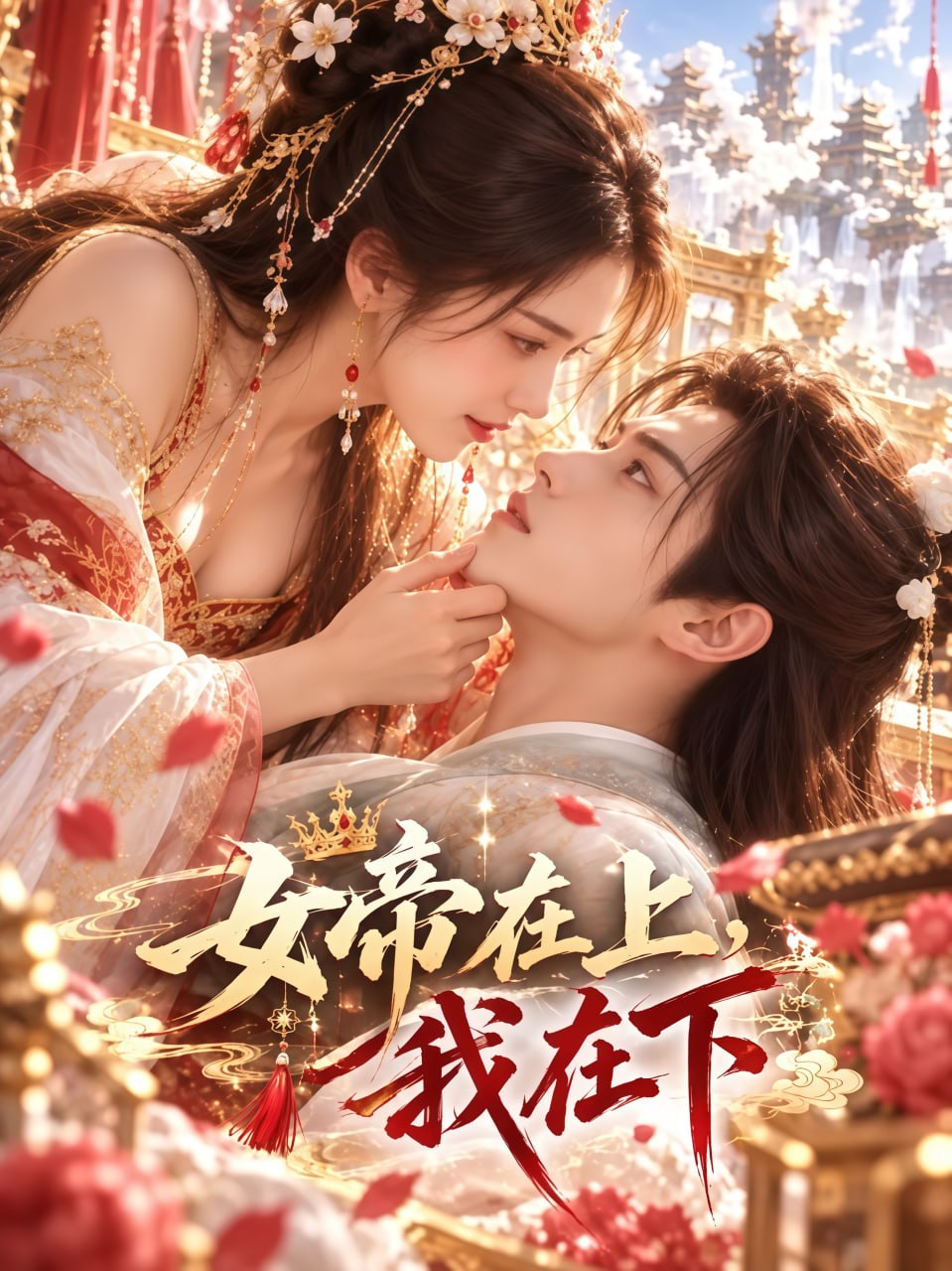 AI擦边短剧:女帝在上我在下 《AI擦边短剧:女帝在上我在下》短剧封面