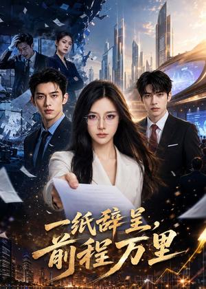 《一纸辞呈,前程万里(51集)AI短剧(夸克网盘)》短剧封面