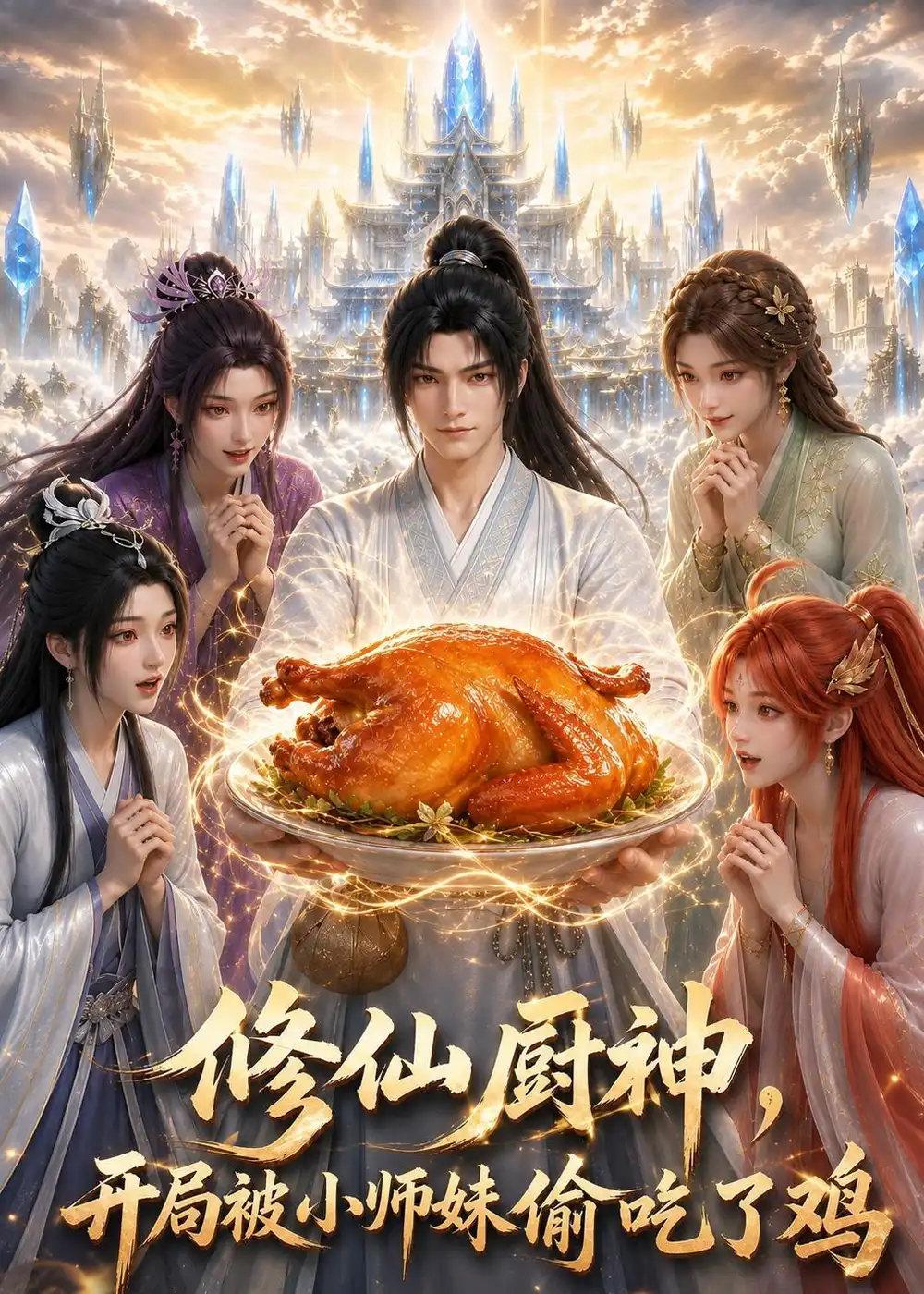 修仙厨神,开局被小师妹偷吃了鸡 《修仙厨神,开局被小师妹偷吃了鸡》短剧封面