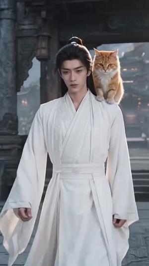 《傲娇猫猫今天也想恢复人形(72集)(夸克网盘)》短剧封面