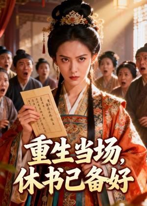 《重生当场，休书已备好（34集）Ai短剧（夸克网盘）》短剧封面