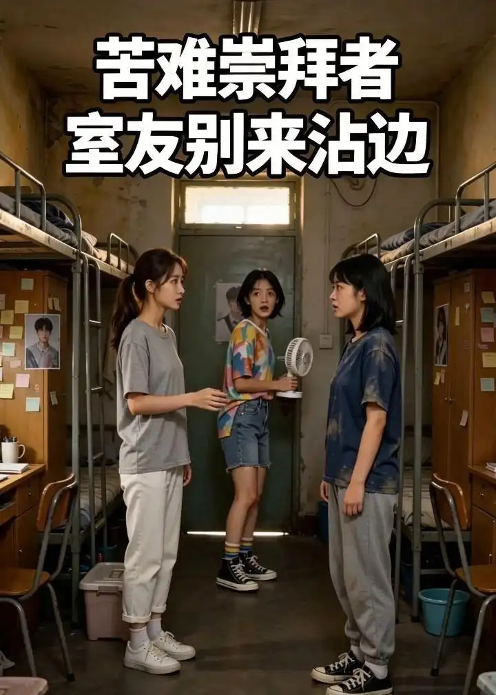 苦难崇拜者室友别来沾边 《苦难崇拜者室友别来沾边》短剧封面