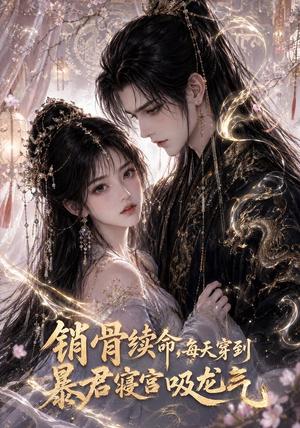 《销骨续命,每天穿到暴君寝宫吸龙气(100集)(夸克网盘)》短剧封面
