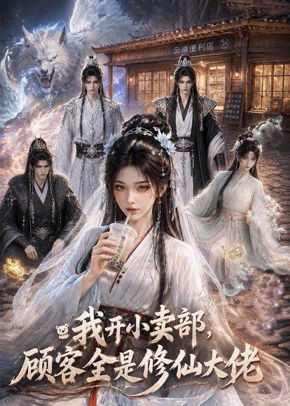 《我开小卖部，顾客全是修仙大佬（49集）（百度网盘）》短剧封面