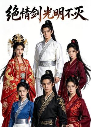 《绝情剑光明不灭（45集）AI短剧（夸克网盘）》短剧封面