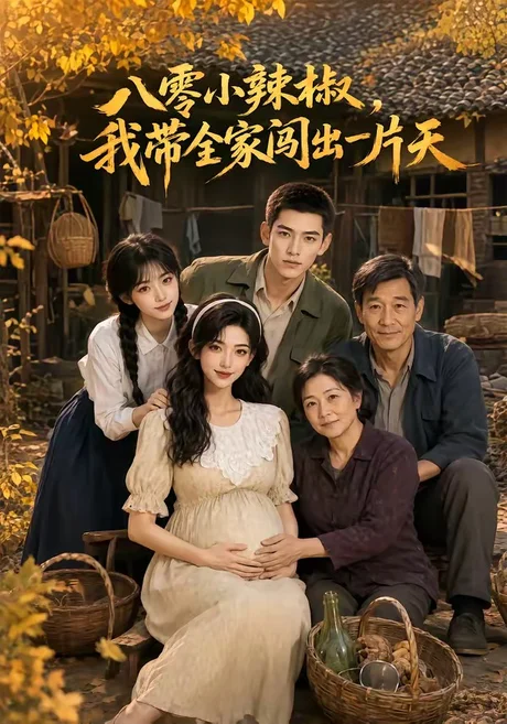 《八零小辣椒,我带全家闯出一片天(64集)(夸克网盘)》短剧封面
