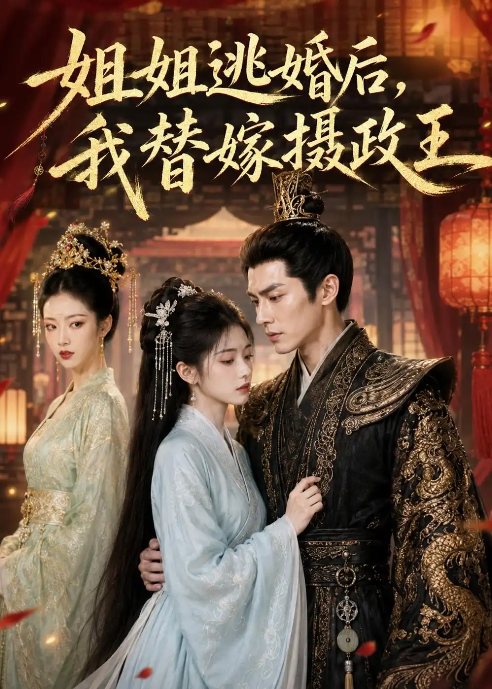 姐姐逃婚后,我替嫁摄政王 《姐姐逃婚后,我替嫁摄政王》短剧封面