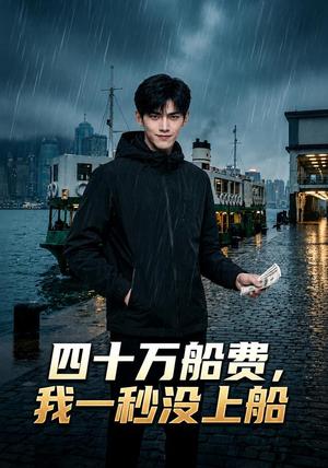 《四十万船费,我一秒没上船(35集) AI短剧(夸克网盘)》短剧封面