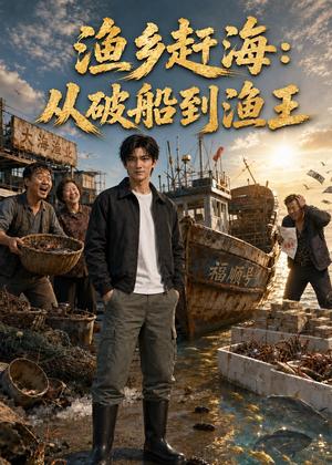《渔乡赶海:从破船到渔王(61集)AI短剧(夸克网盘)》短剧封面