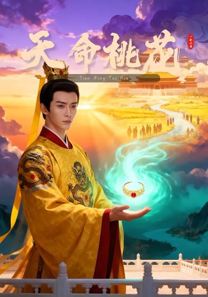 《天命桃花(44集)Ai短剧(百度网盘)》短剧封面