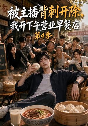 《被主播背刺开除,我开下午营业早餐店第4季(111集)(夸克网盘)》短剧封面