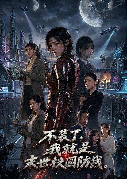 《不装了,我就是末世校园防线(72集)AI短剧(百度网盘)》短剧封面
