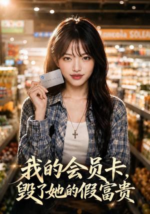 《我的会员卡,毁了她的假富贵(30集) AI短剧(夸克网盘)》短剧封面