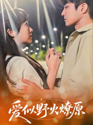 《爱似野火燎原(47集)刘博文&景晓媚(夸克网盘)》短剧封面