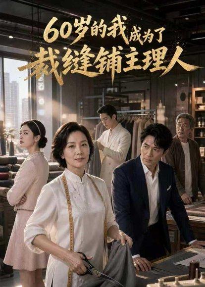 《60岁的我成为了裁缝铺主理人（40集）AI短剧（百度网盘）》短剧封面