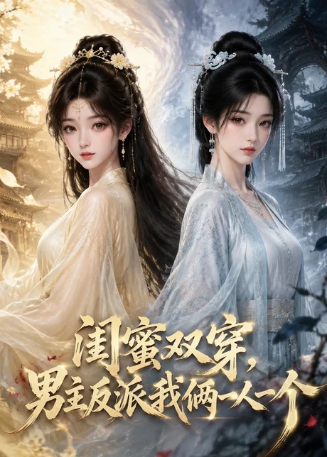 《闺蜜双穿，男主反派我俩一人一个（83集）（夸克网盘）》短剧封面