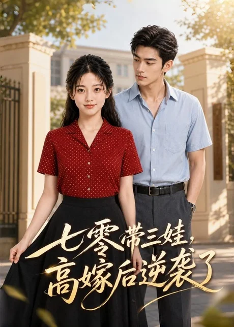 《七零带三娃,高嫁后逆袭了(47集)AI短剧(夸克网盘)》短剧封面
