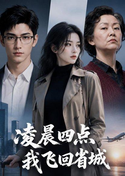 《凌晨四点我飞回省城（66集）AI短剧（百度网盘）》短剧封面