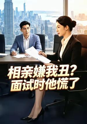 《相亲嫌我丑?面试时他慌了(40集)(夸克网盘)》短剧封面