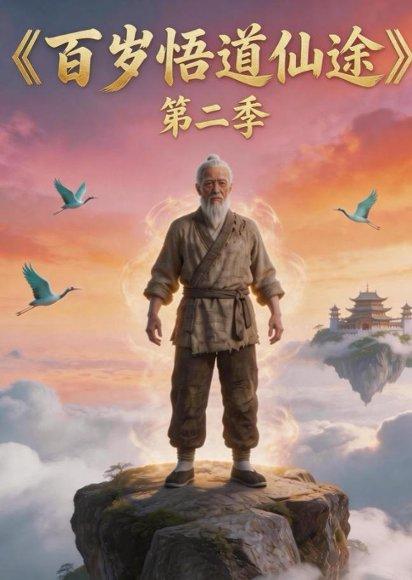 《百岁悟道仙途第二季（94集）动漫（百度网盘）》短剧封面