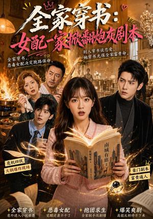 《全家穿书:女配一家掀翻炮灰剧本(52集)(夸克网盘)》短剧封面