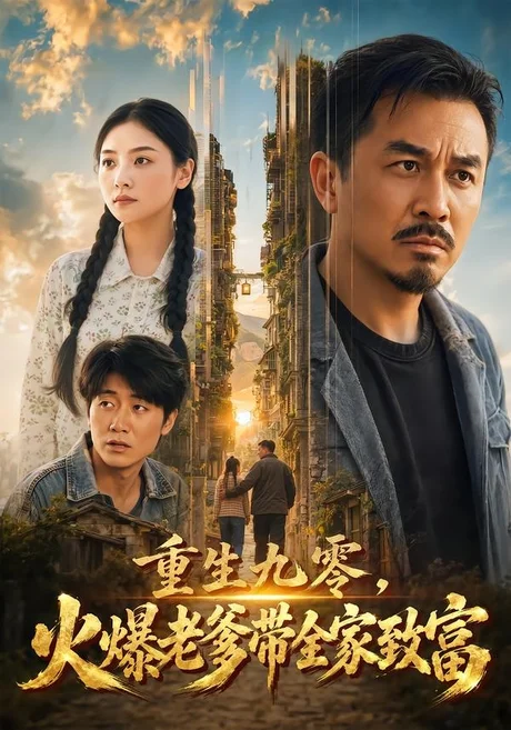 《重生九零,火爆老爹带全家致富(67集)晁代亮&袁传琪(夸克网盘)》短剧封面