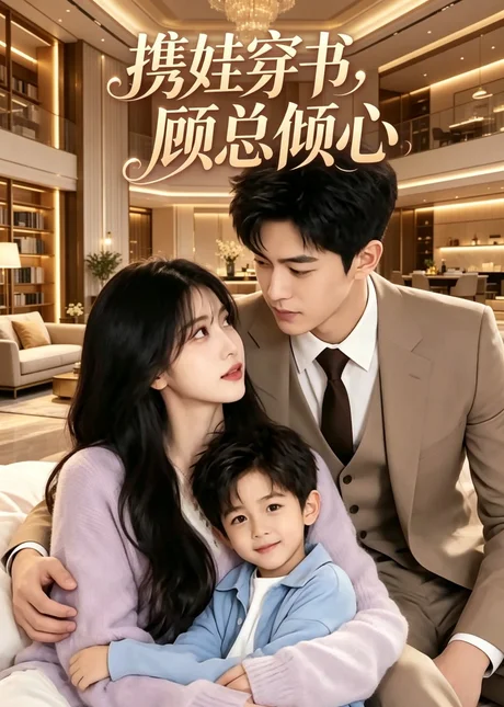 《携娃穿书,顾总倾心(121集)(夸克网盘)》短剧封面