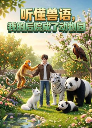 《听懂兽语，我的后院成了动物园（34集）（夸克网盘）》短剧封面