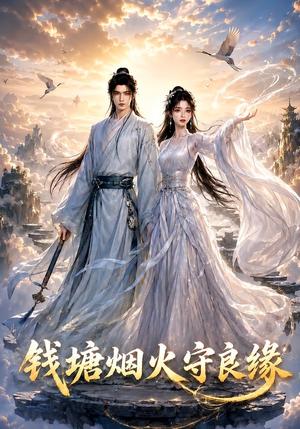 《钱塘烟火守良缘（49集）（夸克网盘）》短剧封面