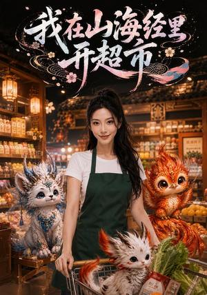《我在山海经里开超市(71集)齐博然&何俊雄(夸克网盘)》短剧封面