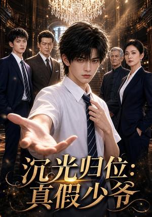 《沉光归位:真假少爷(35集)AI短剧(夸克网盘)》短剧封面