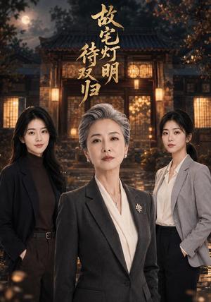 《故宅灯明待双归（66集）AI短剧（夸克网盘）》短剧封面
