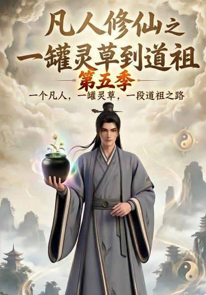 《凡人修仙之一罐灵草到道祖第五季(64集)(百度网盘)》短剧封面
