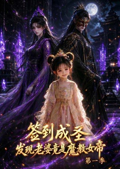 《签到成圣,发现老婆竟是魔教女帝第一季(165集)(百度网盘)》短剧封面