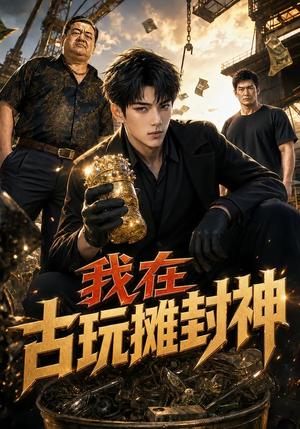 《我在古玩摊封神（43集）（夸克网盘）》短剧封面