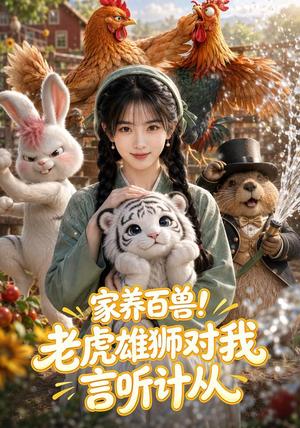 《家养百兽！老虎雄狮对我言听计从（60集）（夸克网盘）》短剧封面