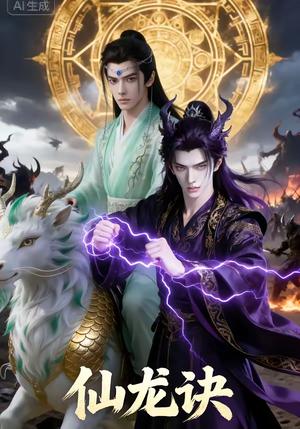 《仙龙诀（10集）（夸克网盘）》短剧封面