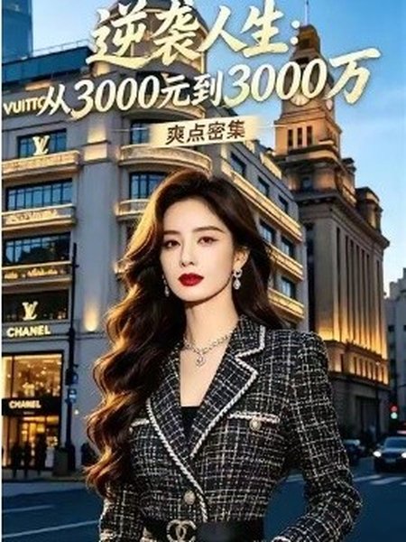 逆袭人生:从3000元到3000万 《逆袭人生:从3000元到3000万》短剧封面