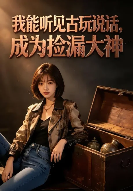 《我能听见古玩说话,成为捡漏大神(78集)AI短剧(夸克网盘)》短剧封面