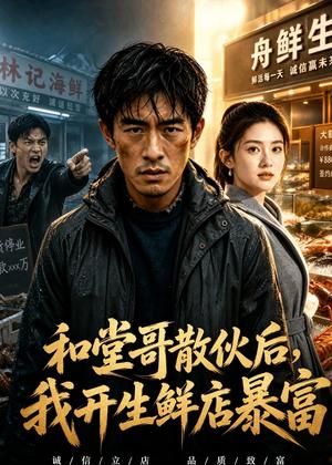 《和堂哥散伙后,我开生鲜店暴富(37集)Ai短剧(夸克网盘)》短剧封面