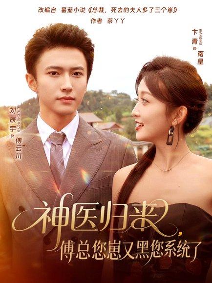 《神医归来傅总您崽又黑您系统了(80集)卞菁&刘辰宇》短剧封面