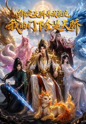 《绑定天骄养成系统,我的门下全是天骄(80集)(夸克网盘)》短剧封面